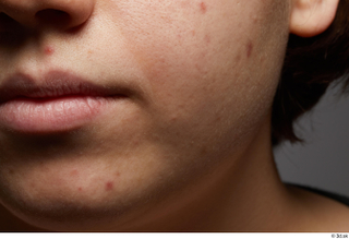 Photos Jennifer Larsen HD Face skin references cheek skin pores…